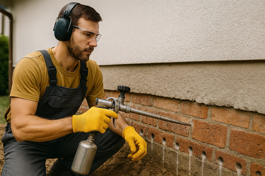 Zdjęcie na okładce dla Izolacje Przeciwwilgociowe 24: osuszanie budynków po zalaniu